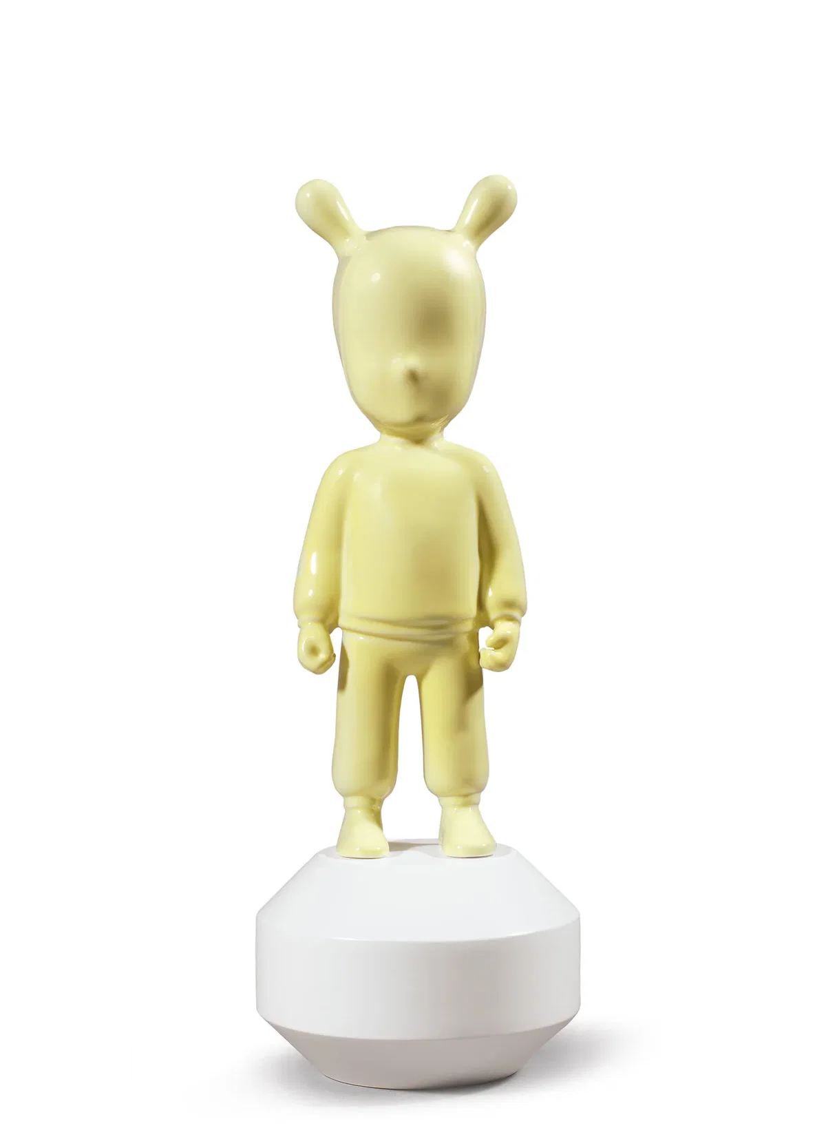 The Yellow Guest Figurine. Small Model. by Lladro — Porcelain Figurine