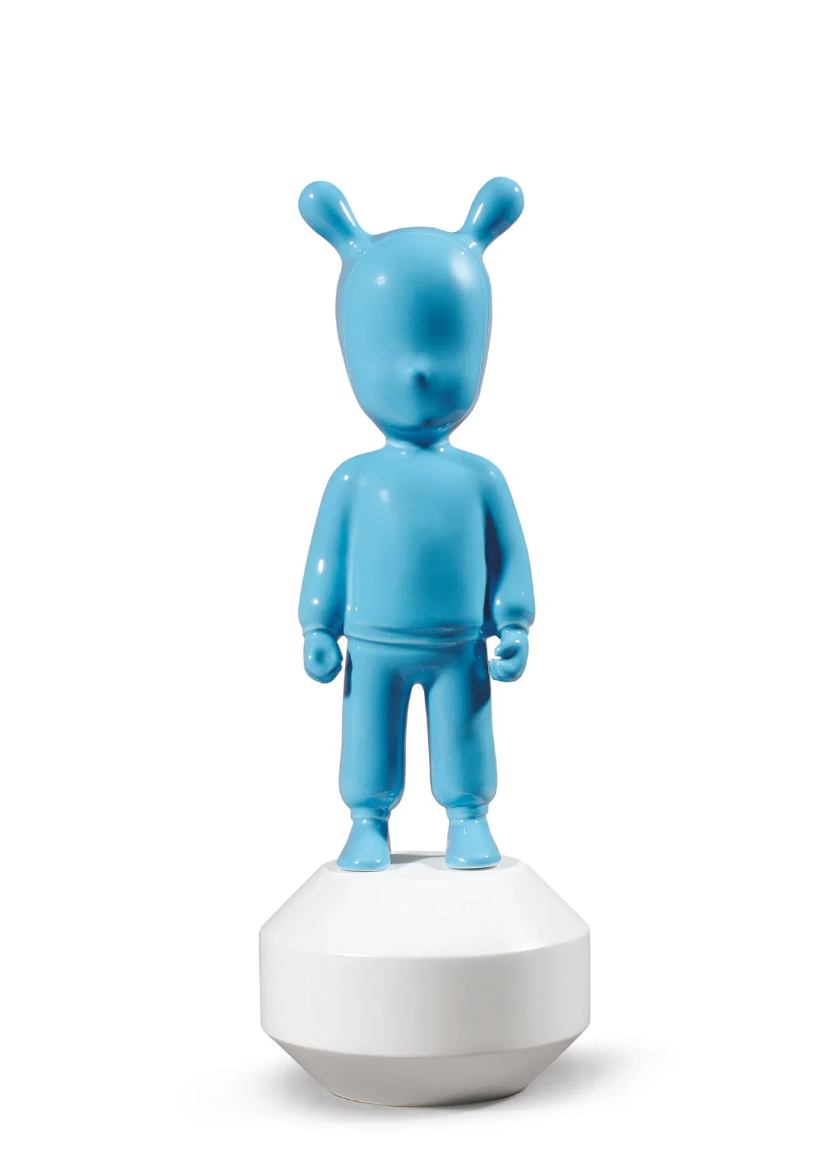 The Blue Guest Figurine. Small Model. by Lladro — Porcelain Figurine