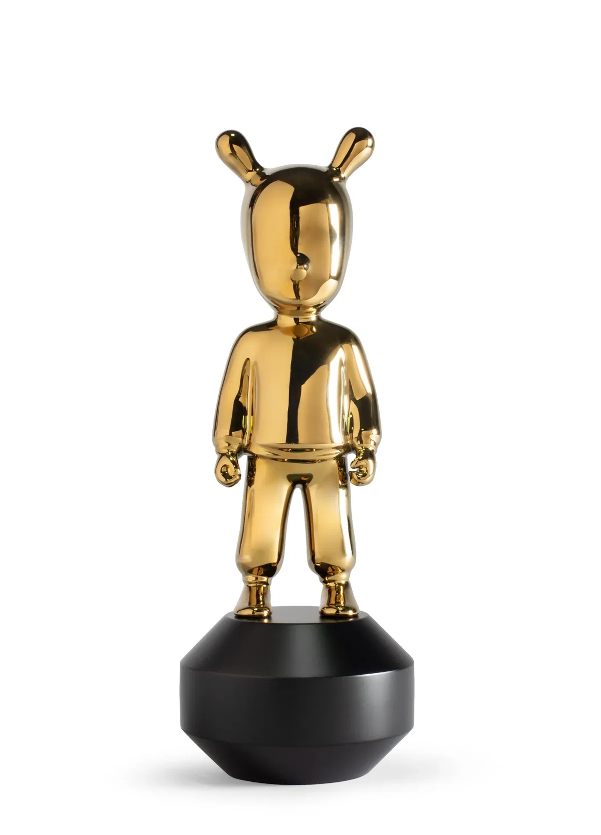 The Golden Guest Figurine. Small Model. by Lladro — Porcelain Figurine
