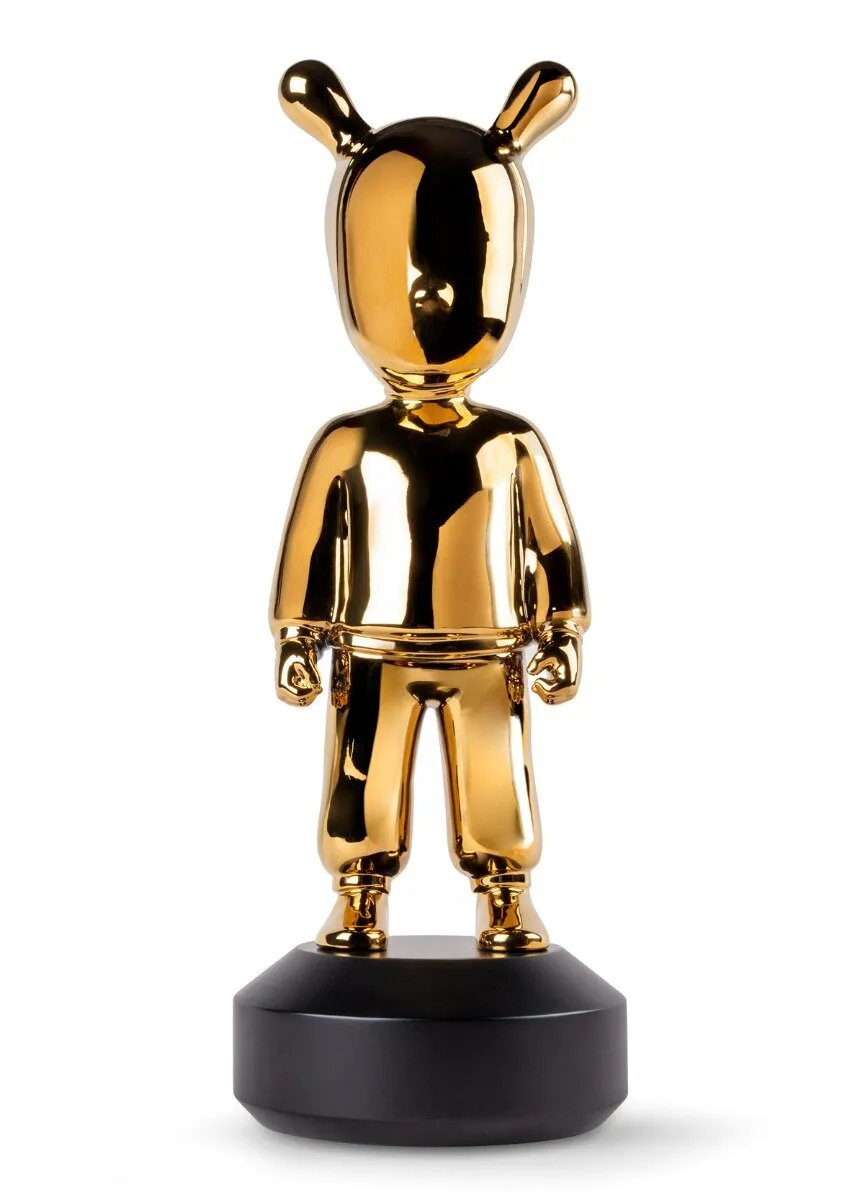 The golden Guest-Big Sculpture by Lladro — Porcelain Figurine