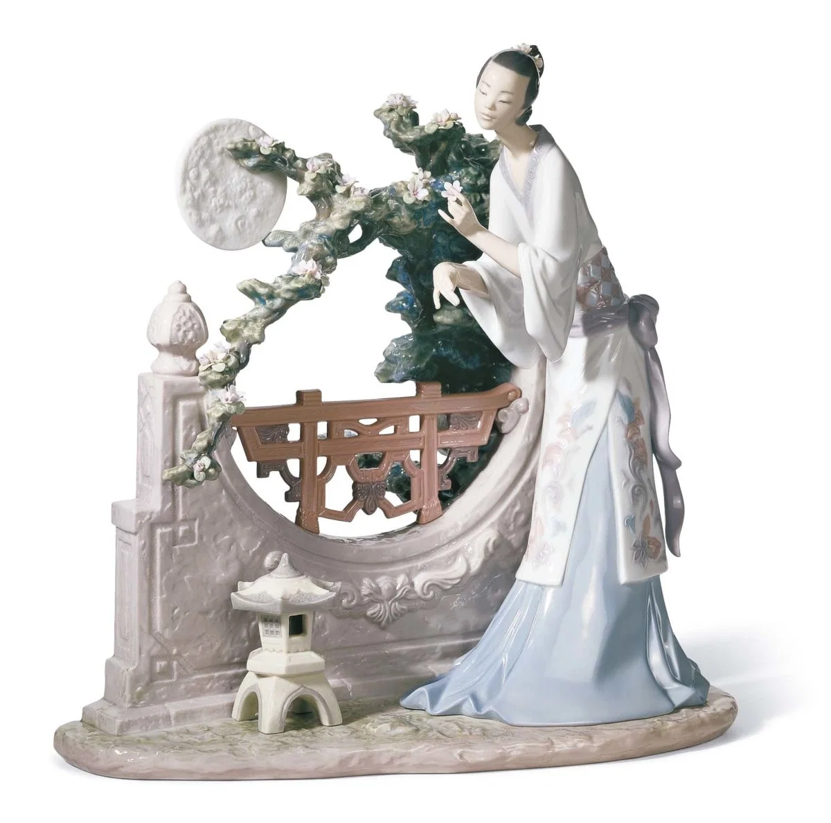 Oriental Moon by Lladro — Porcelain Figurine