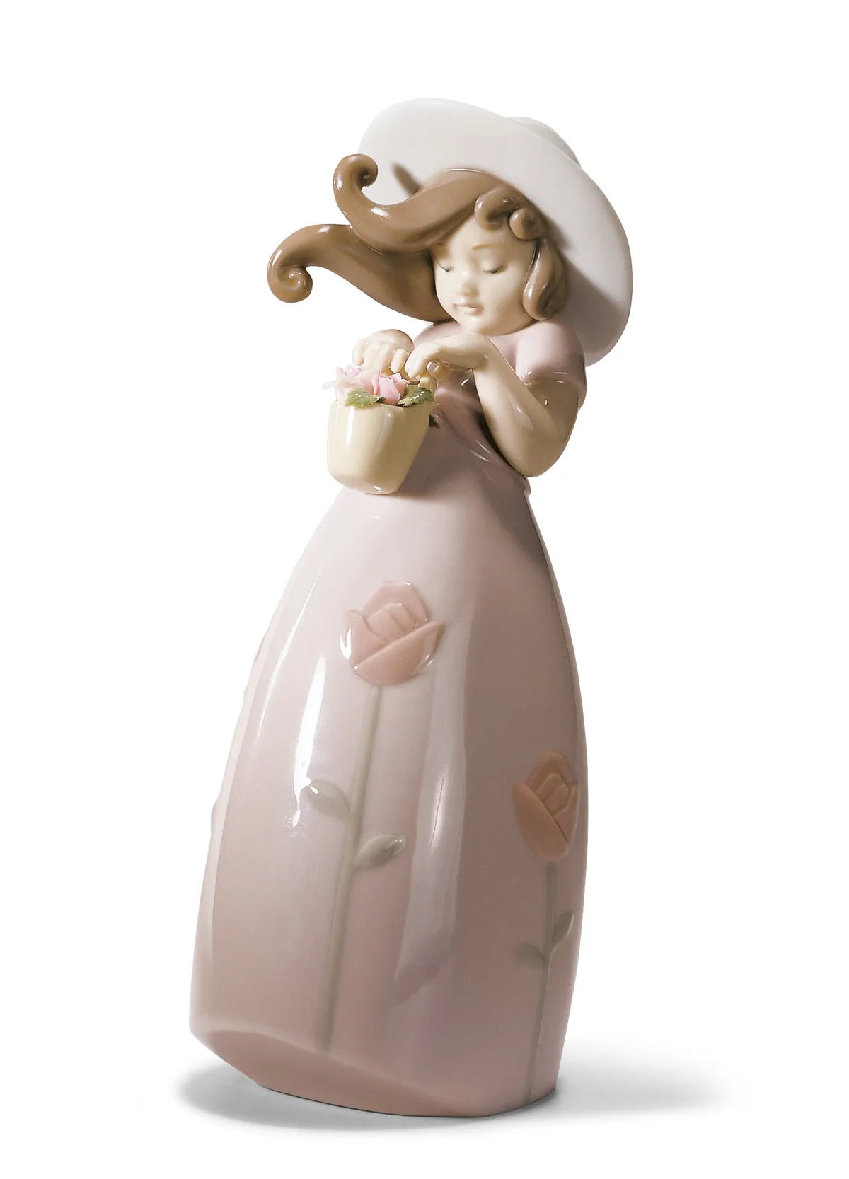 LITTLE ROSE by Lladro — Porcelain Figurine