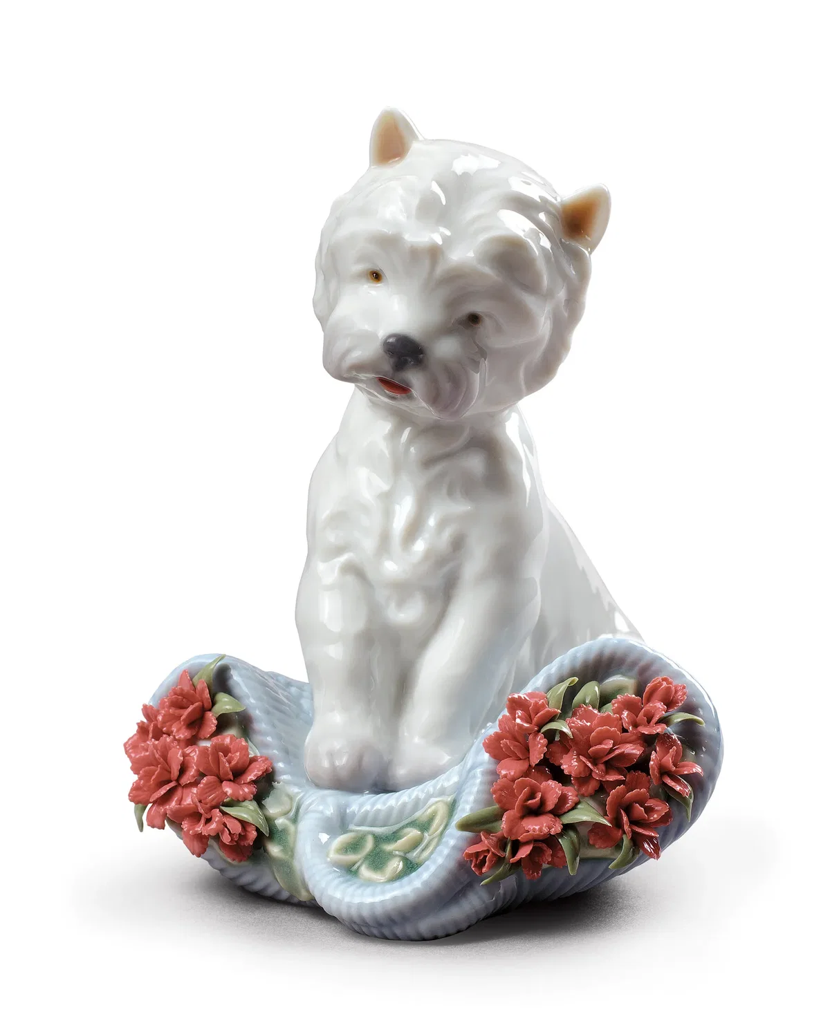 Playful Character Dog Figurine Type 164 by Lladro — Porcelain Figurine