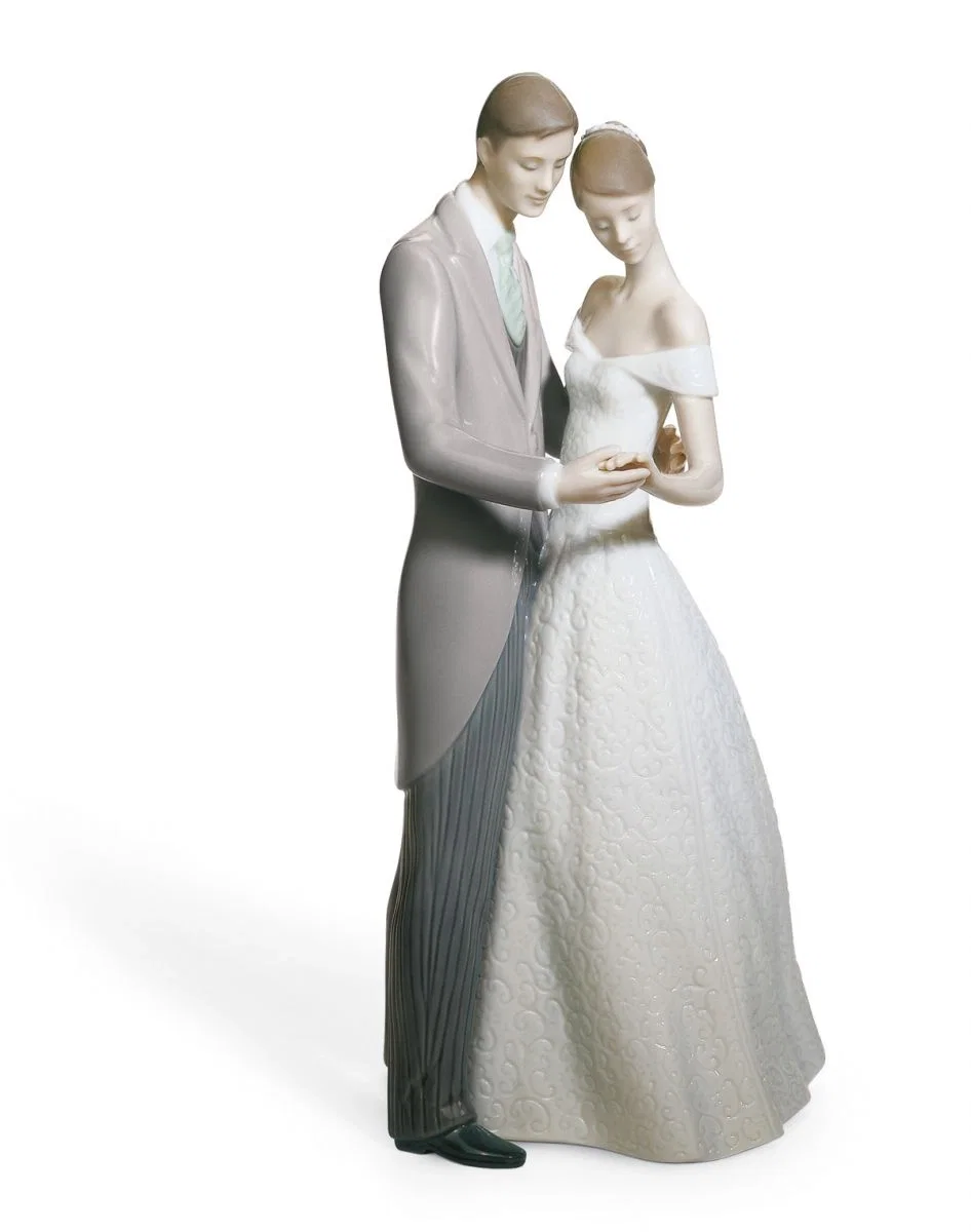 Together Forever Couple by Lladro — Porcelain Figurine
