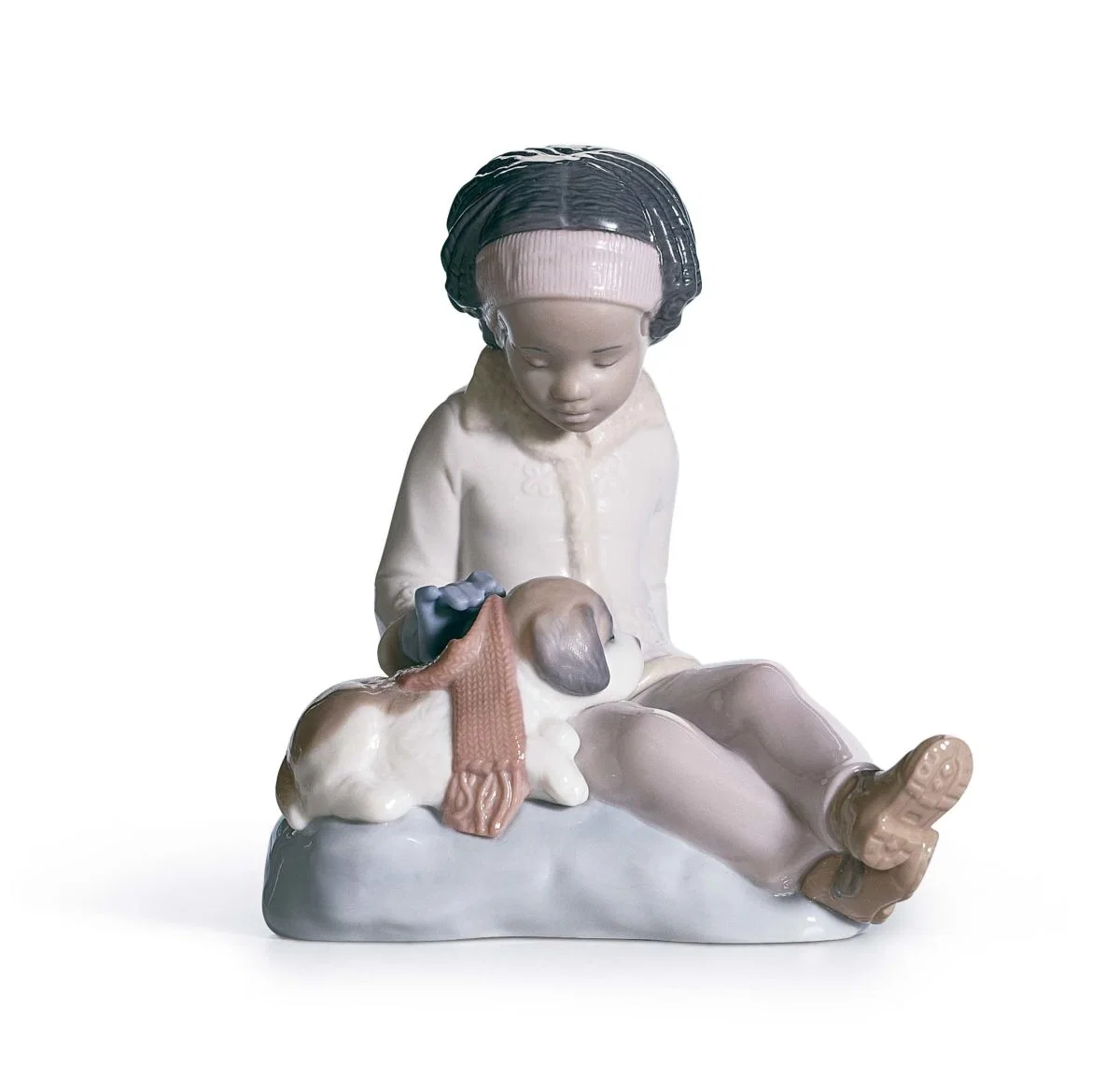 ARE YOU COLD? by Lladro — Porcelain Figurine