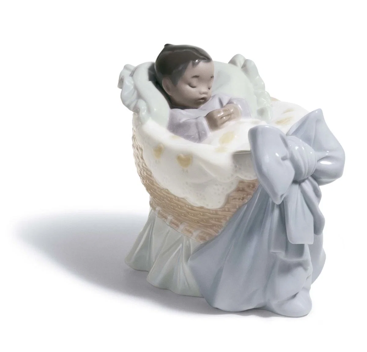 A NEW TREASURE (BOY) by Lladro Black Legacy — Porcelain Figurine