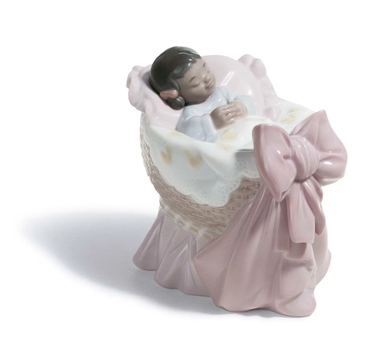 A NEW TREASURE (GIRL) by Lladro Black Legacy