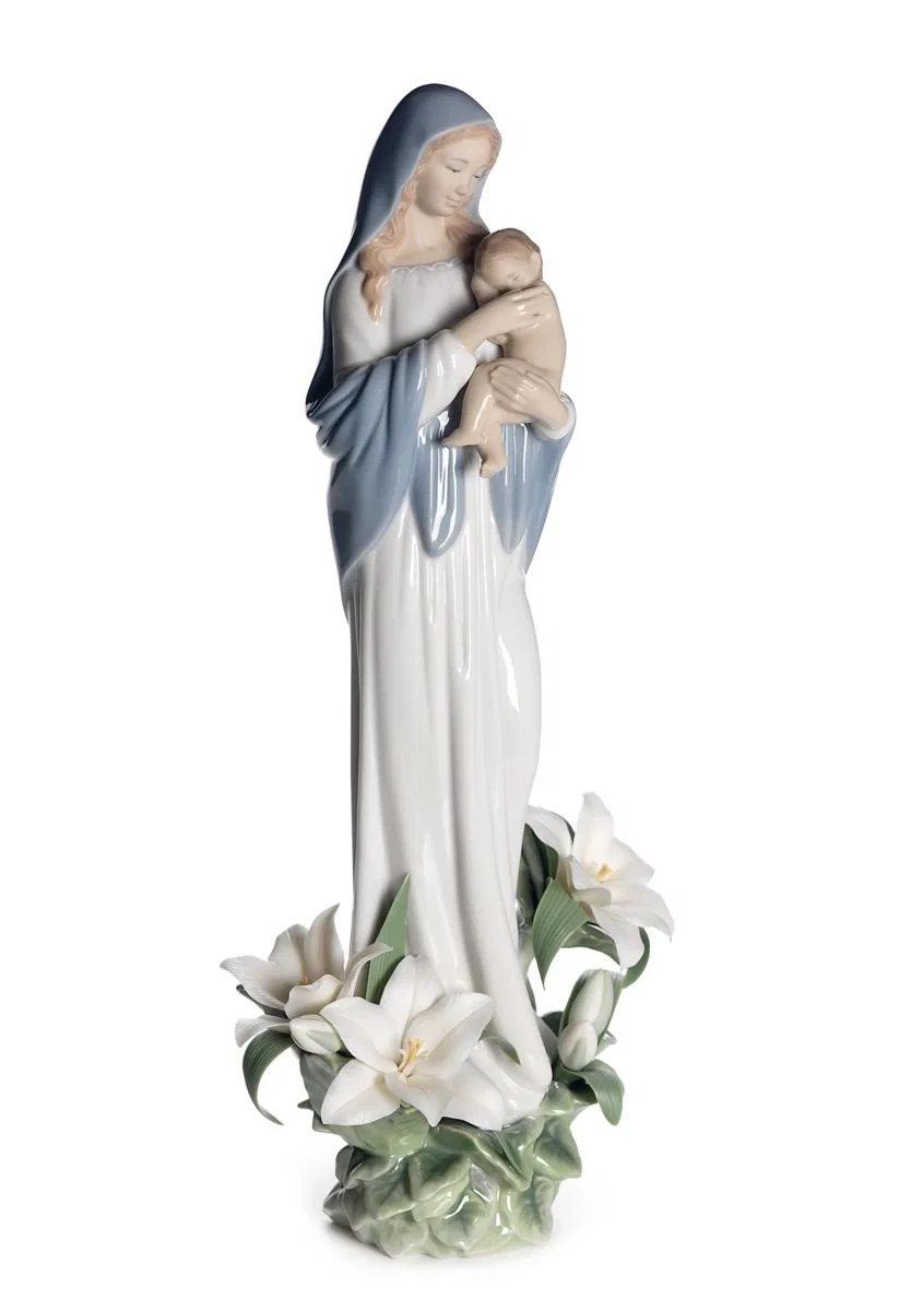 Madonna of The Flowers by Lladro — Porcelain Figurine