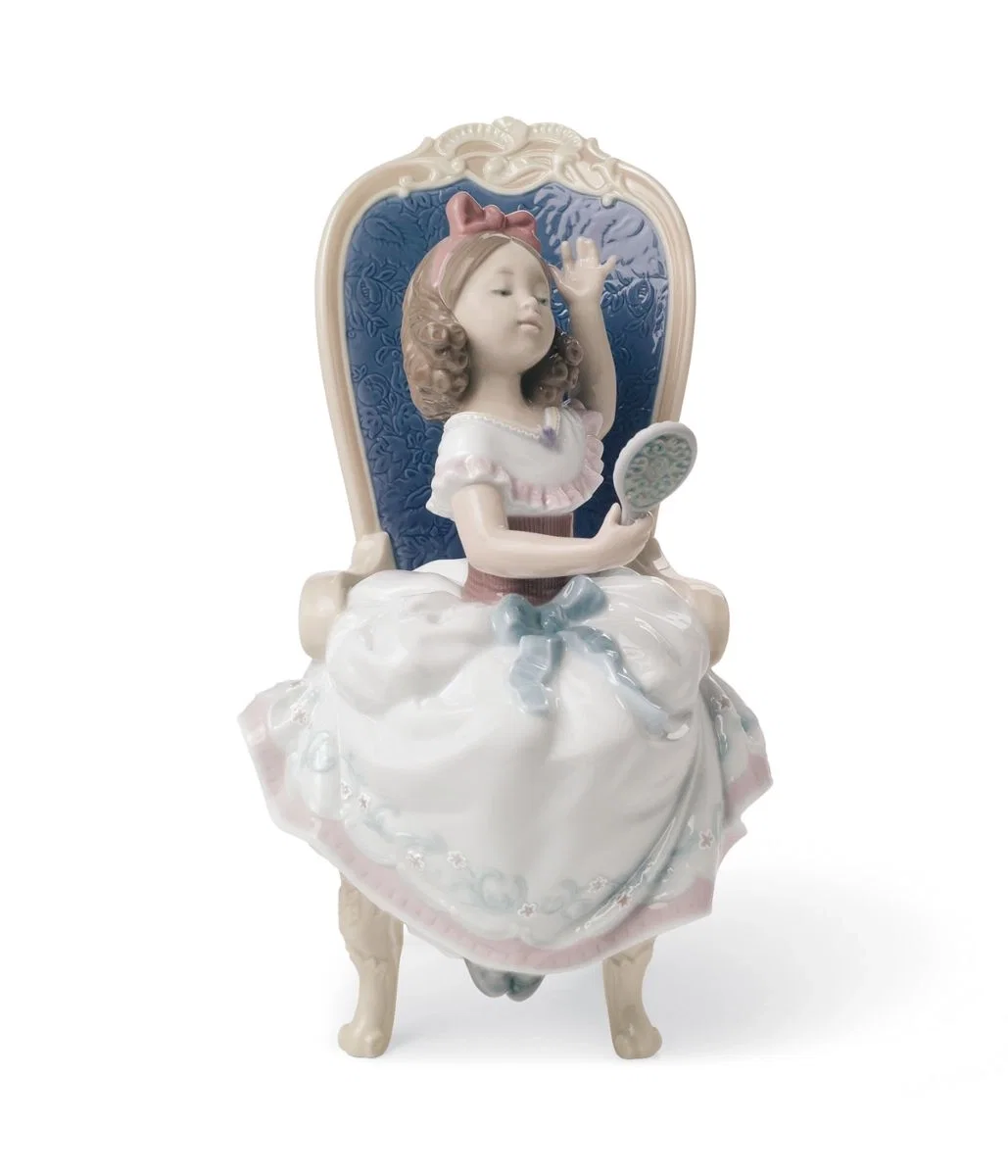 AWAITING MY SWEETHEART by Lladro — Porcelain Figurine