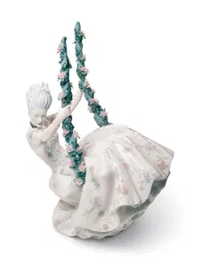 Lladro - Rococo Lady on Swing