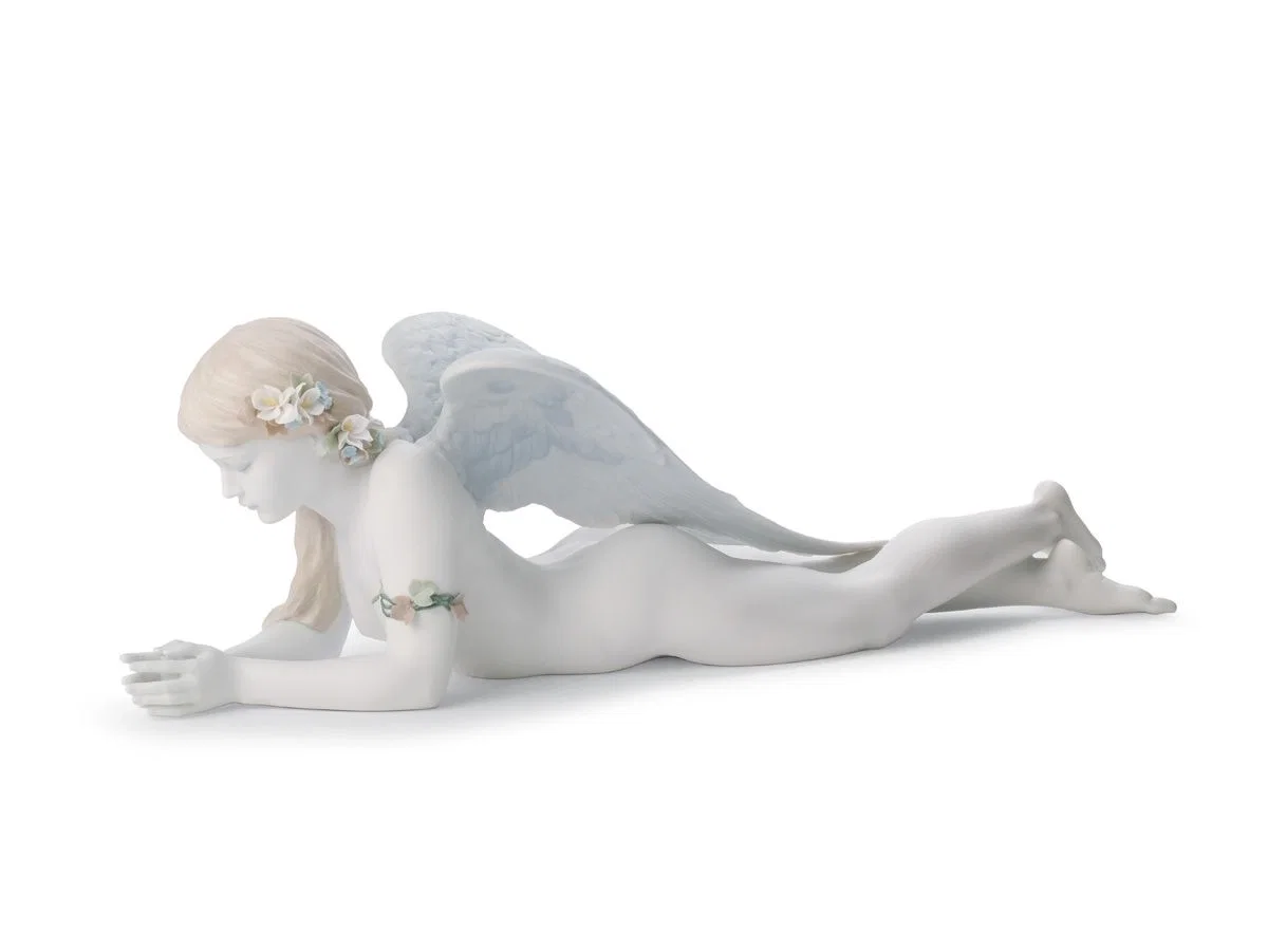PRECIOUS ANGEL by Lladro — Porcelain Figurine