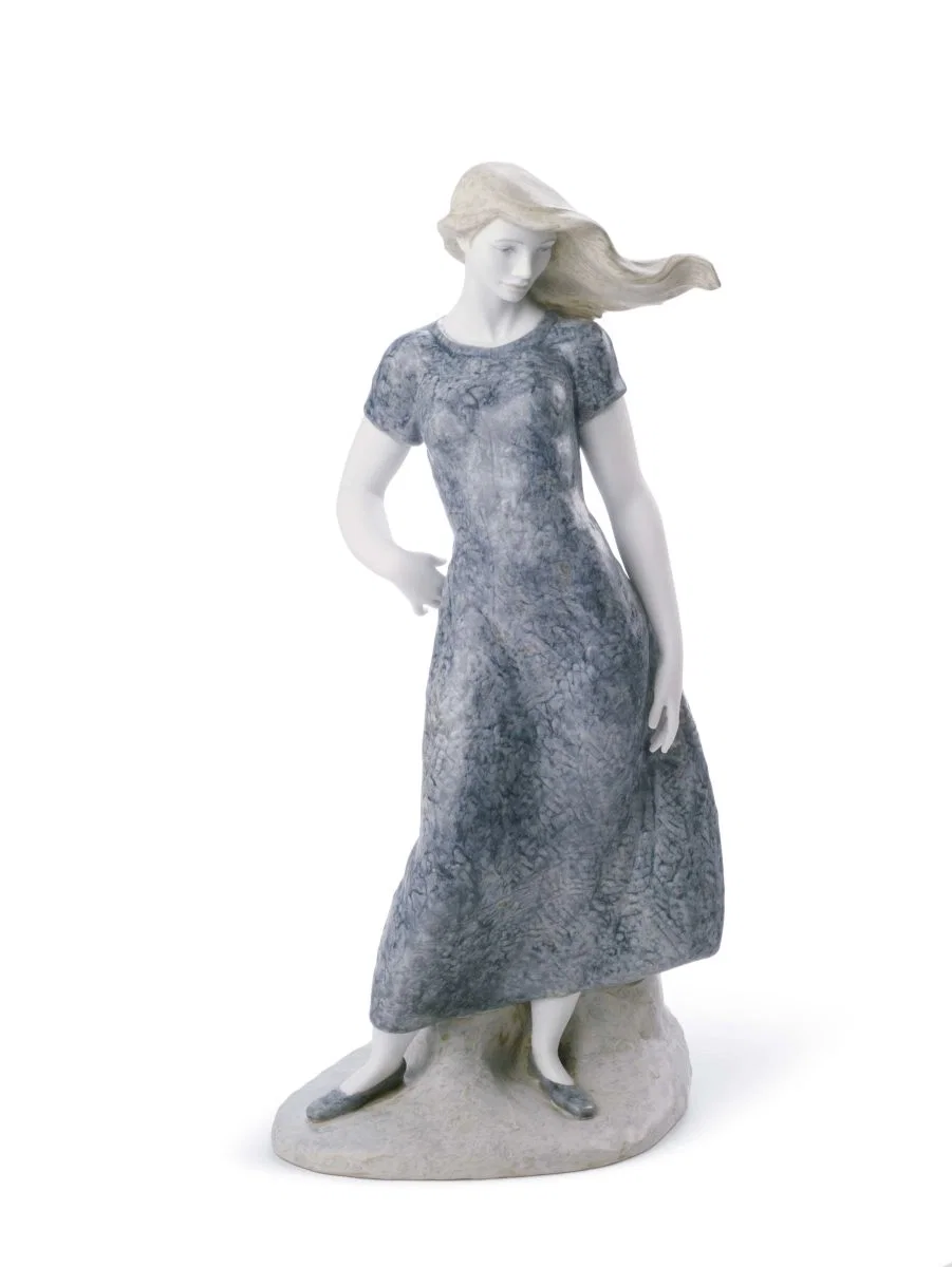 Mediterranean Breeze (Blue) by Lladro — Porcelain Figurine