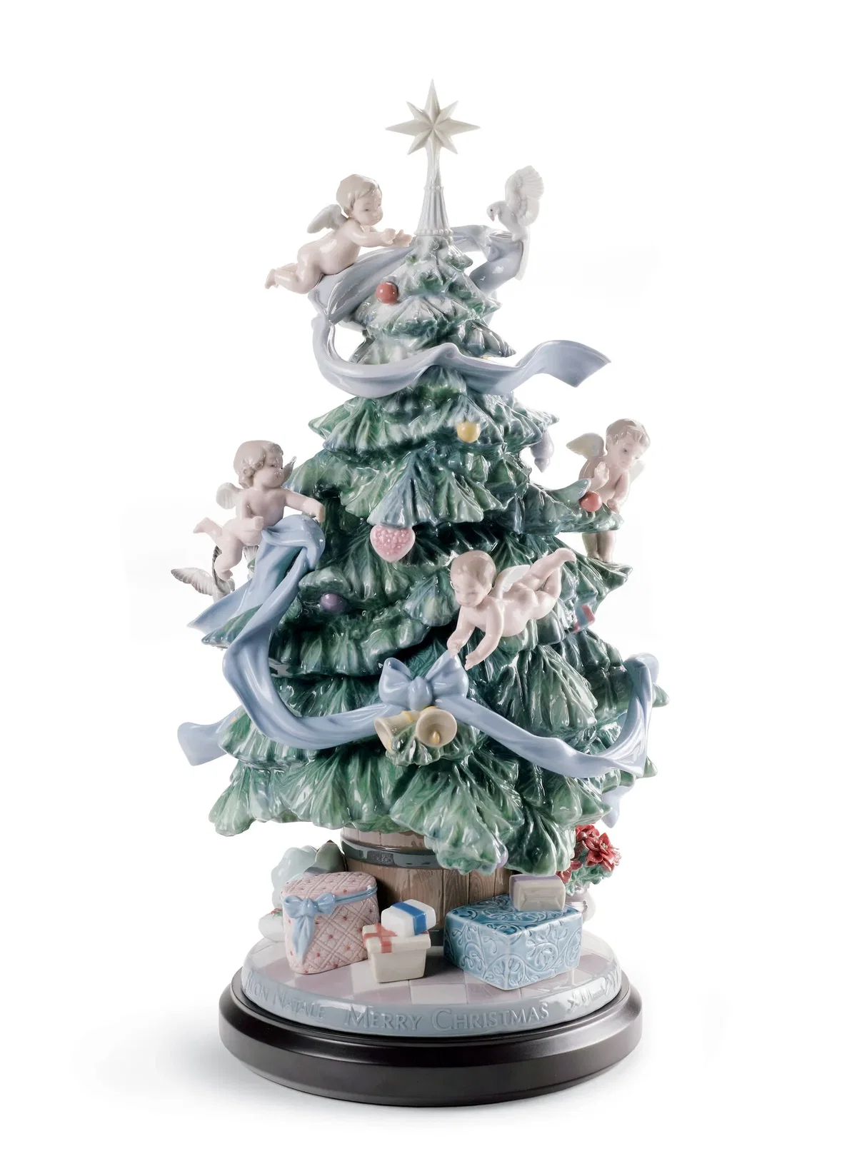 Great Christmas Tree by Lladro — Porcelain Figurine