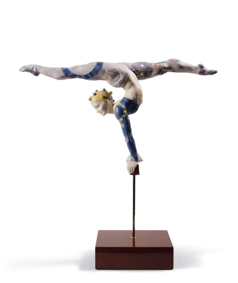 ACROBAT OVER BAR by Lladro — Porcelain Figurine