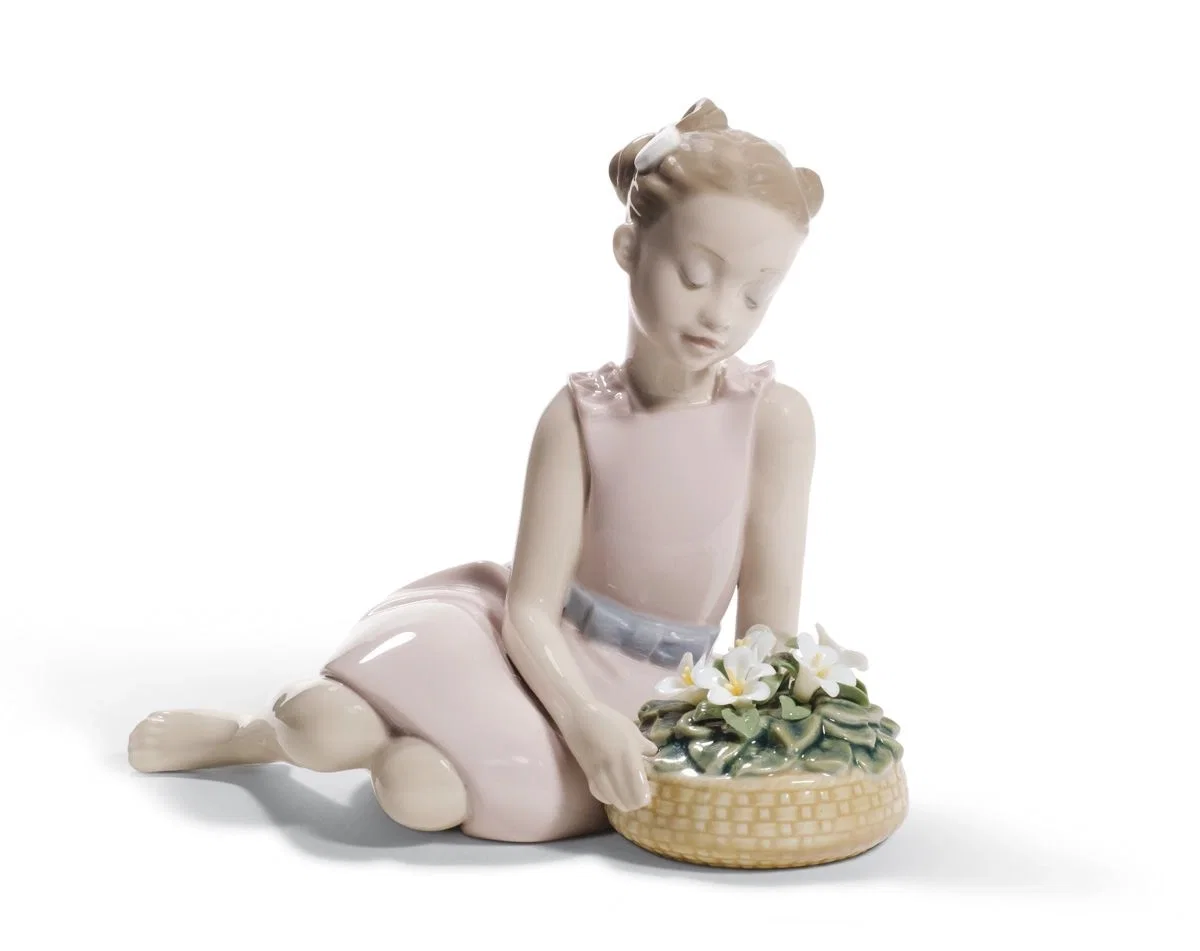 Flower Arrangement by Lladro — Porcelain Figurine