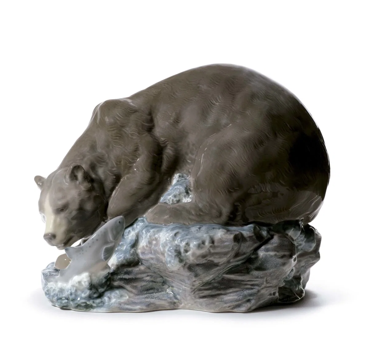 Grizzly Bear by Lladro — Porcelain Figurine