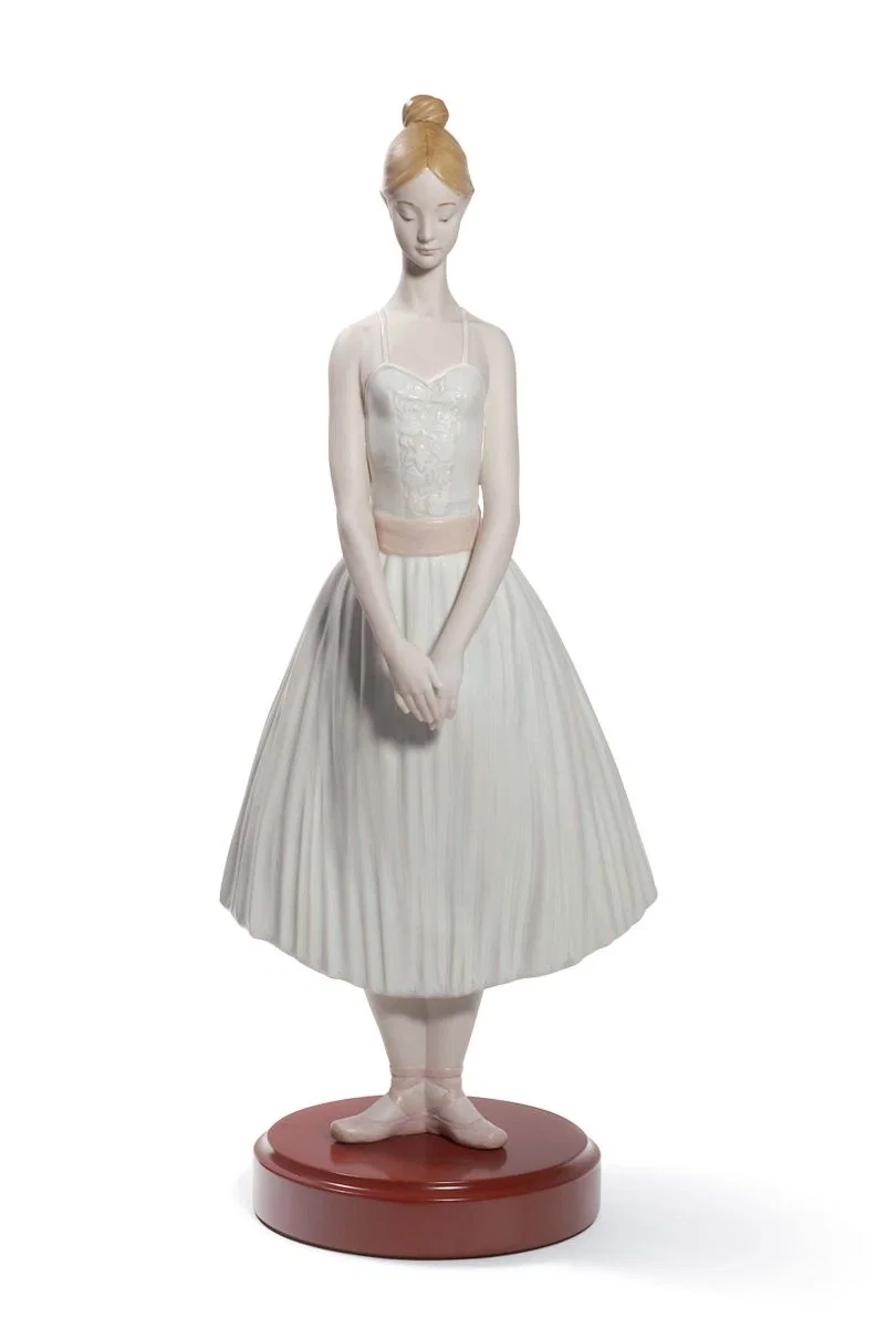 Shy Ballerina by Lladro — Porcelain Figurine