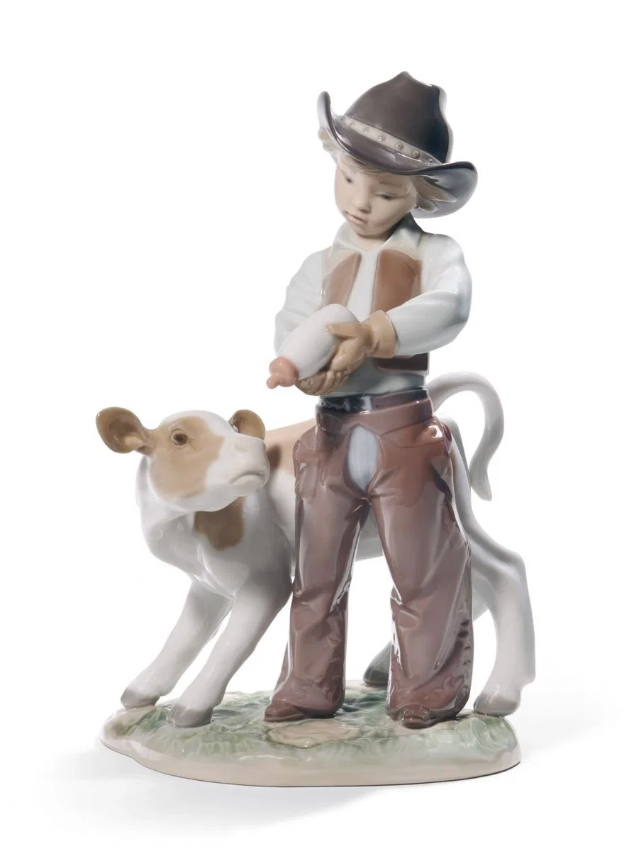 Cowboy by Lladro — Porcelain Figurine