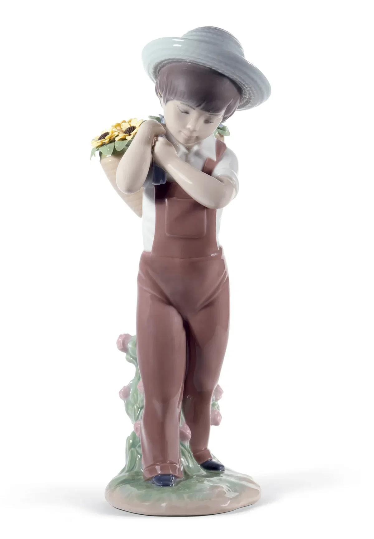 Gathering Flowers by Lladro — Porcelain Figurine