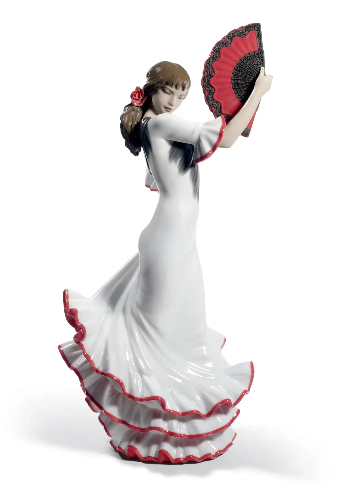 Passion and Soul Flamenco Woman 60th Anniversary. Red by Lladro — Porcelain Figurine