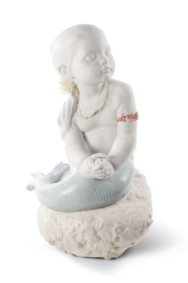 PRINCESS OF THE WAVES by Lladro — Porcelain Figurine