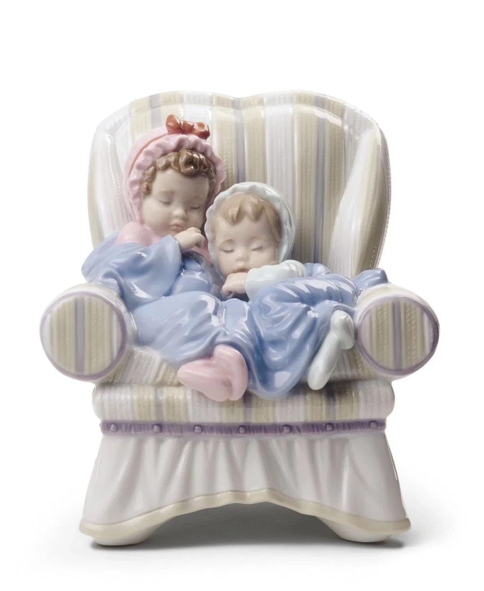 MY TWO LITTLE TREASURES by Lladro — Porcelain Figurine
