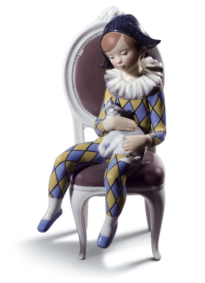 Little Harlequin by Lladro — Porcelain Figurine