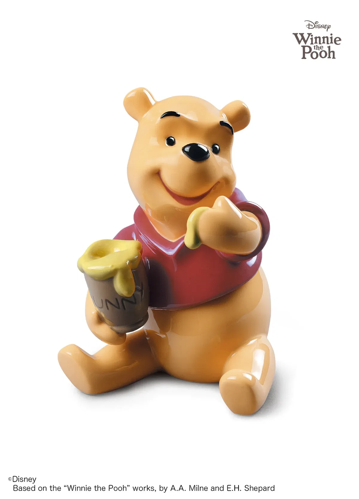 Winnie the Pooh Figurine by Lladro — Porcelain Figurine
