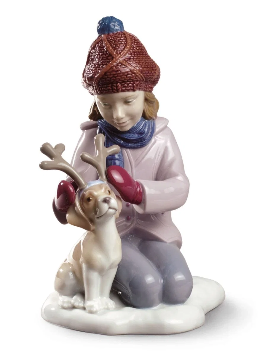 My Little Reindeer by Lladro — Porcelain Figurine
