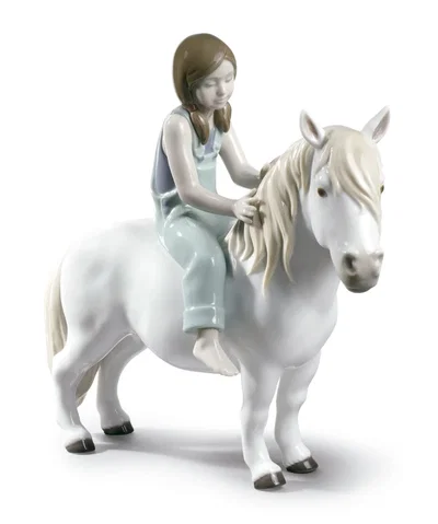 Girl with Pony by Lladro