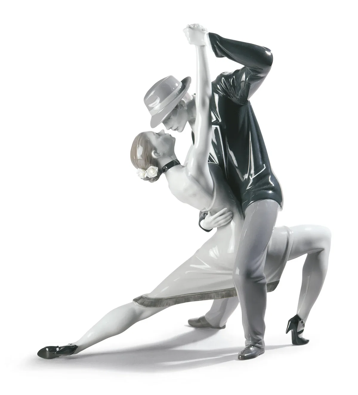 Passionate Tango Couple by Lladro — Porcelain Figurine