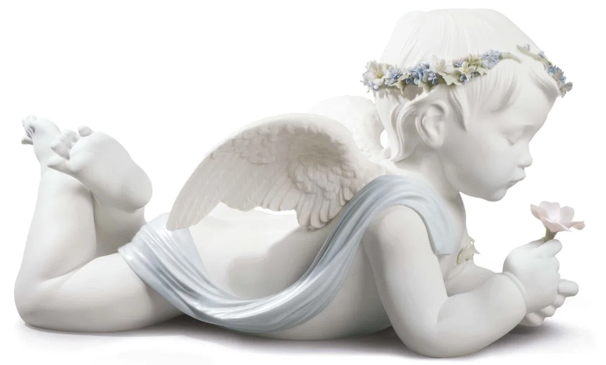 MY LOVING ANGEL by Lladro — Porcelain Figurine