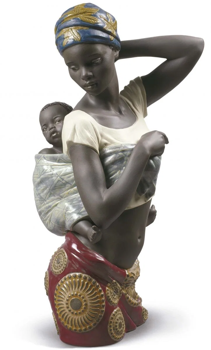 African Bond by Lladro — Porcelain Figurine