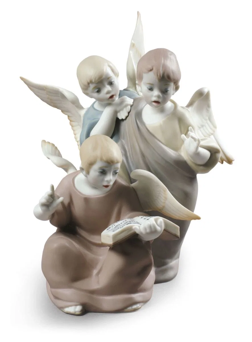 Angelic Voices by Lladro — Porcelain Figurine