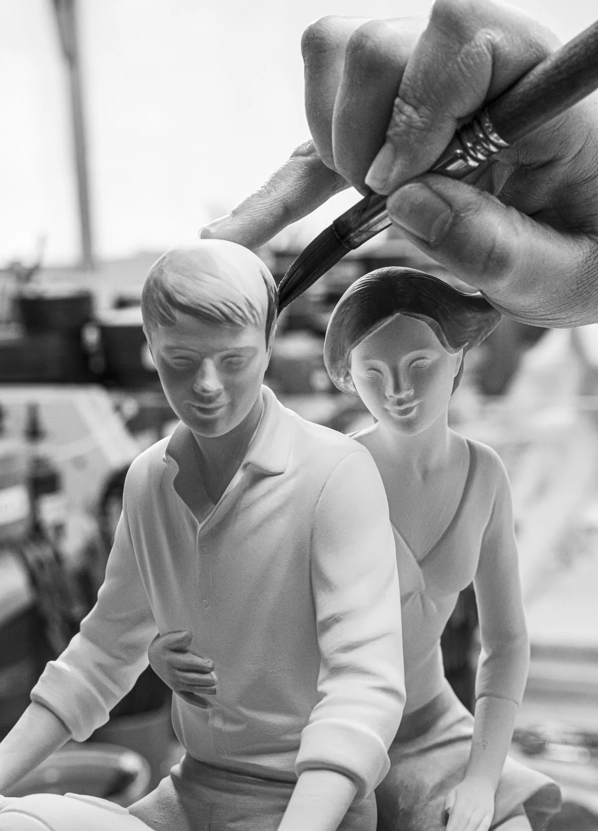 Riding with You by Lladro — Porcelain Figurine