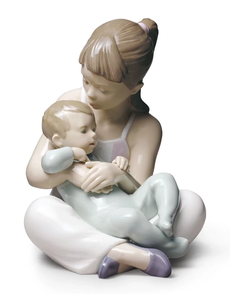 Siblings by Lladro — Porcelain Figurine