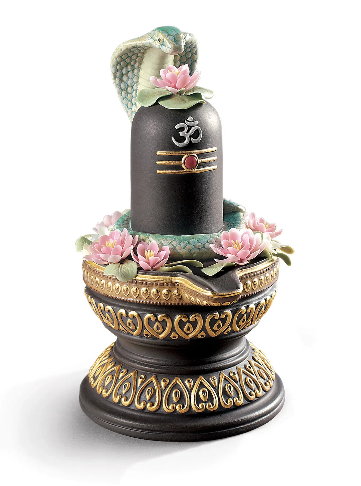 Lingam. Golden Lustre by Lladro — Porcelain Figurine