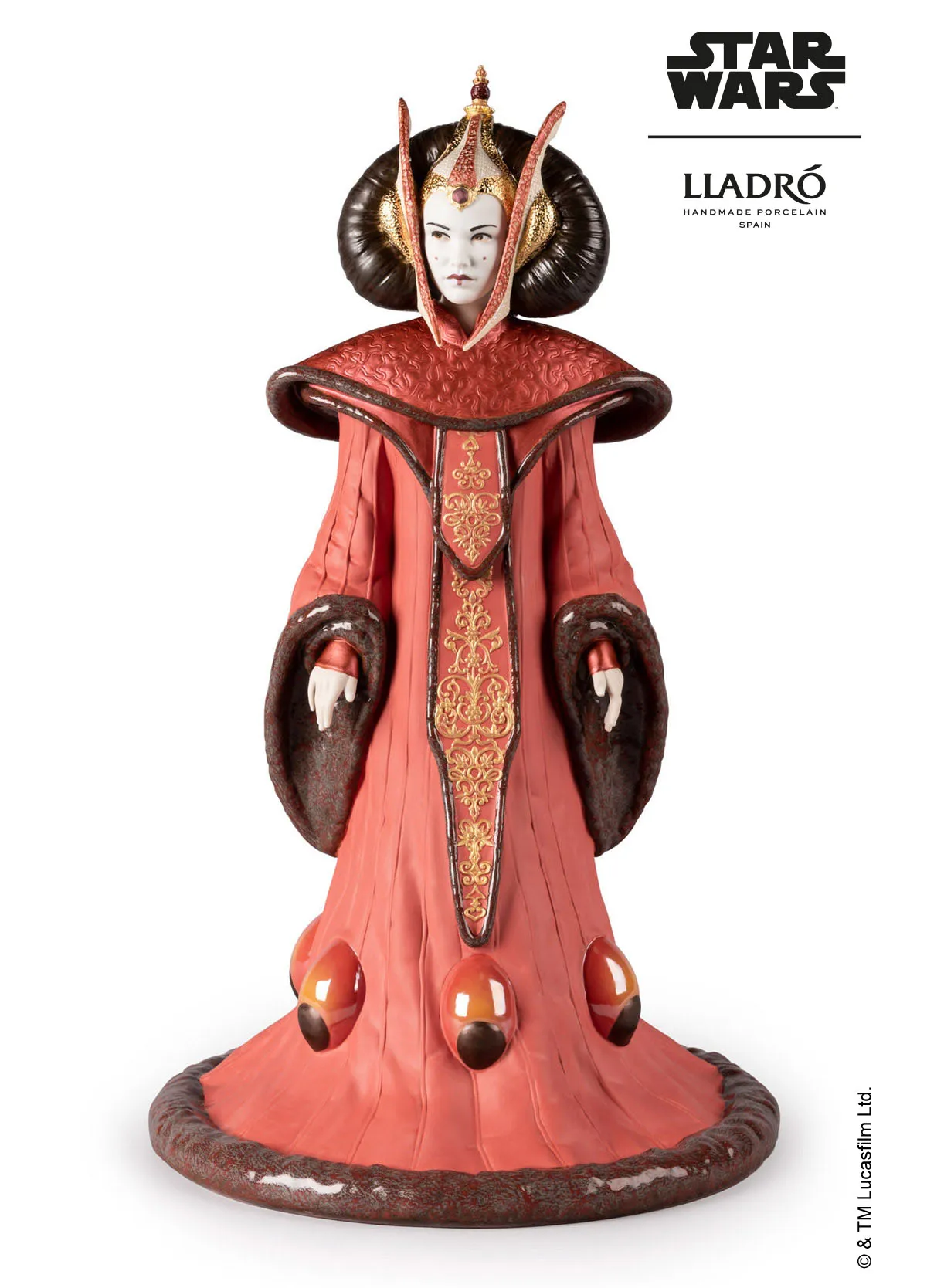 Queen Amidala in the Throne Room by Lladro — Porcelain Figurine