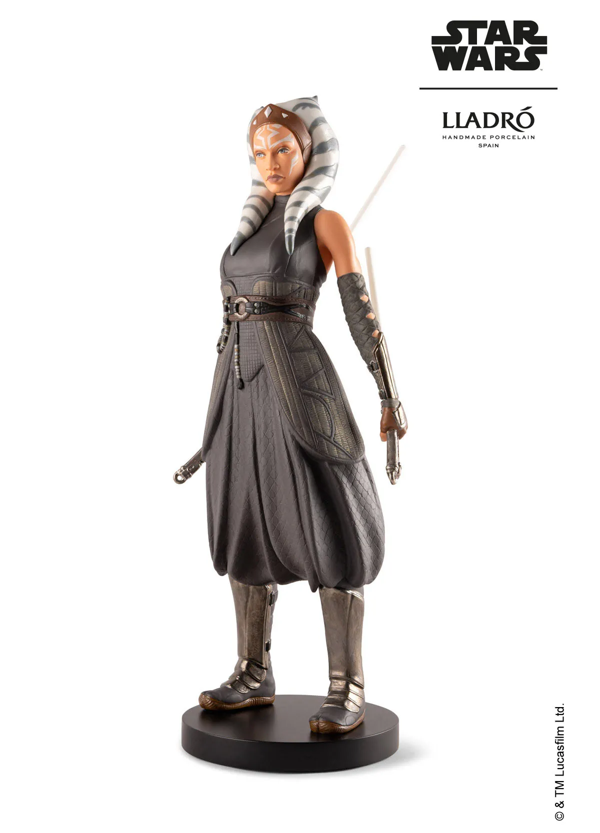 Ahsoka Tano Sculpture. Limited Edition by Lladro — Porcelain Figurine