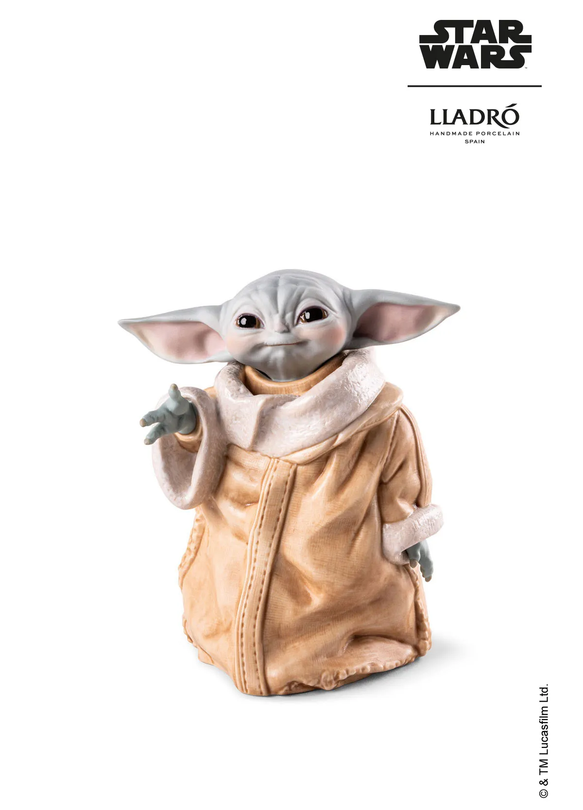 Grogu Sculpture by Lladro — Porcelain Figurine