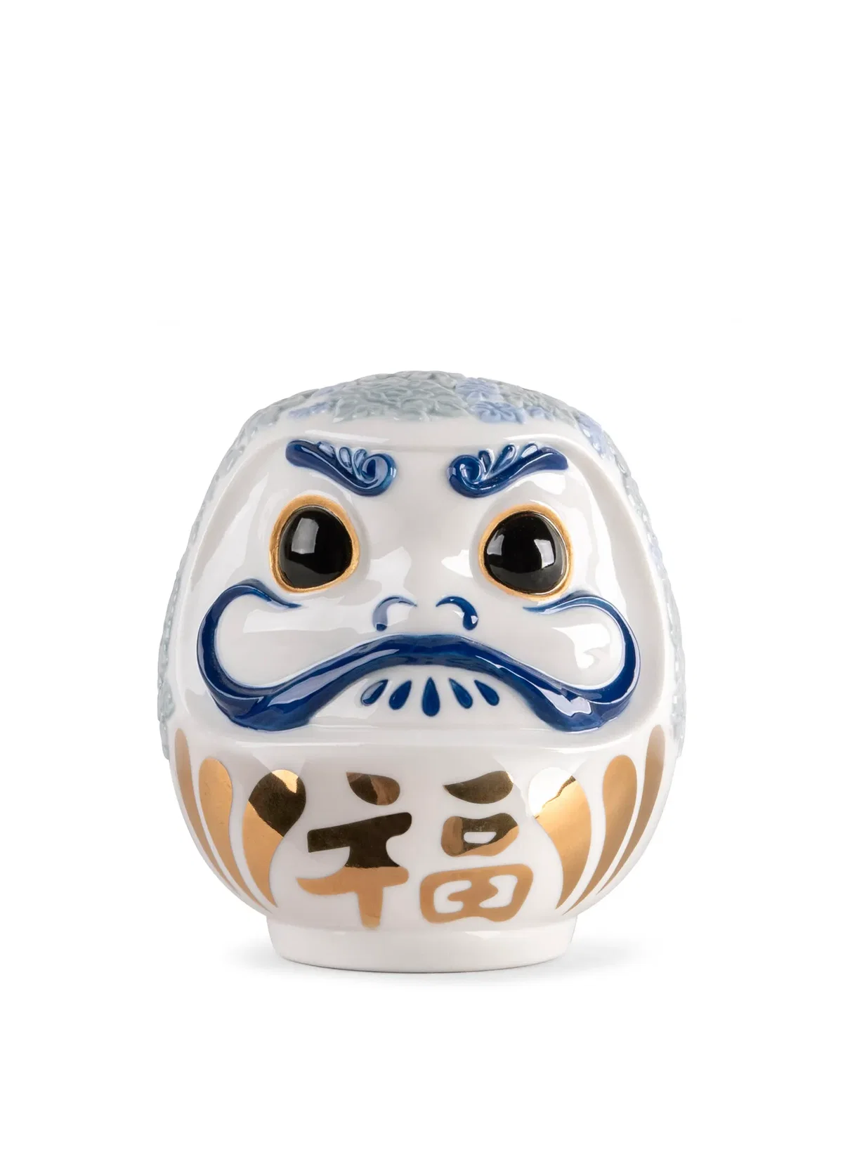 Daruma (blue) by Lladro — Porcelain Figurine