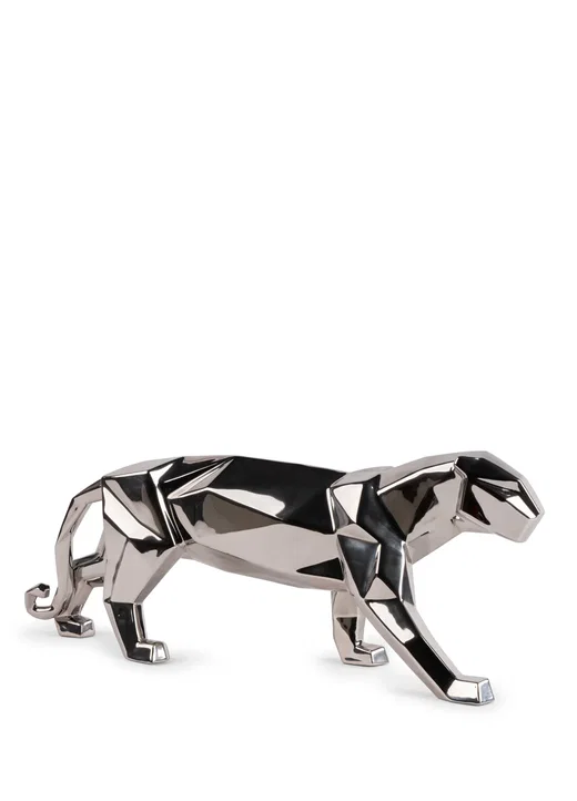 Panther (silver) Sculpture by Lladro