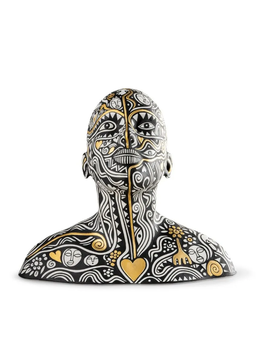 The Dreamer by Laolu - bust by Lladro