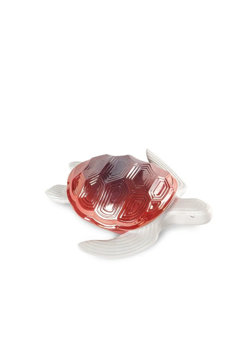Little Turtle Sculpture by Lladro — Porcelain Figurine