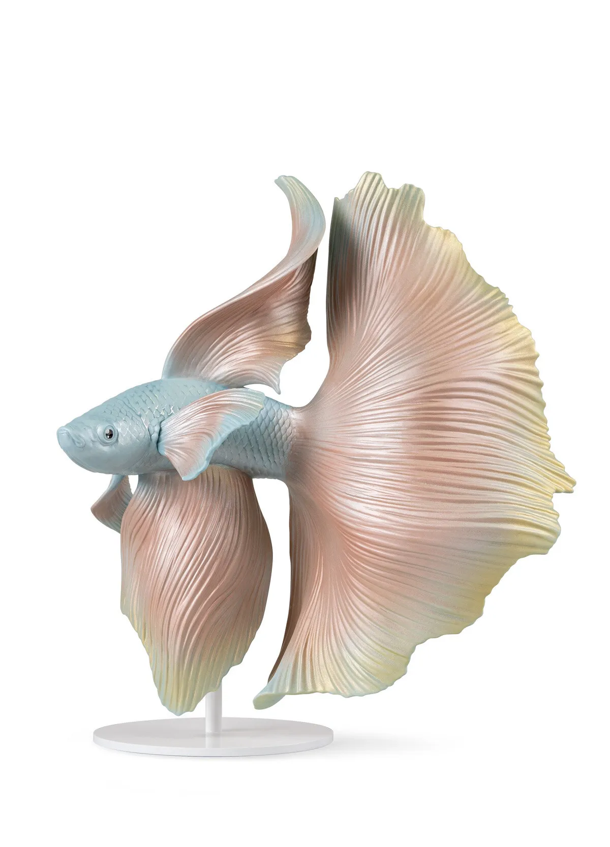 Betta Fish Sculpture. Right by Lladro — Porcelain Figurine