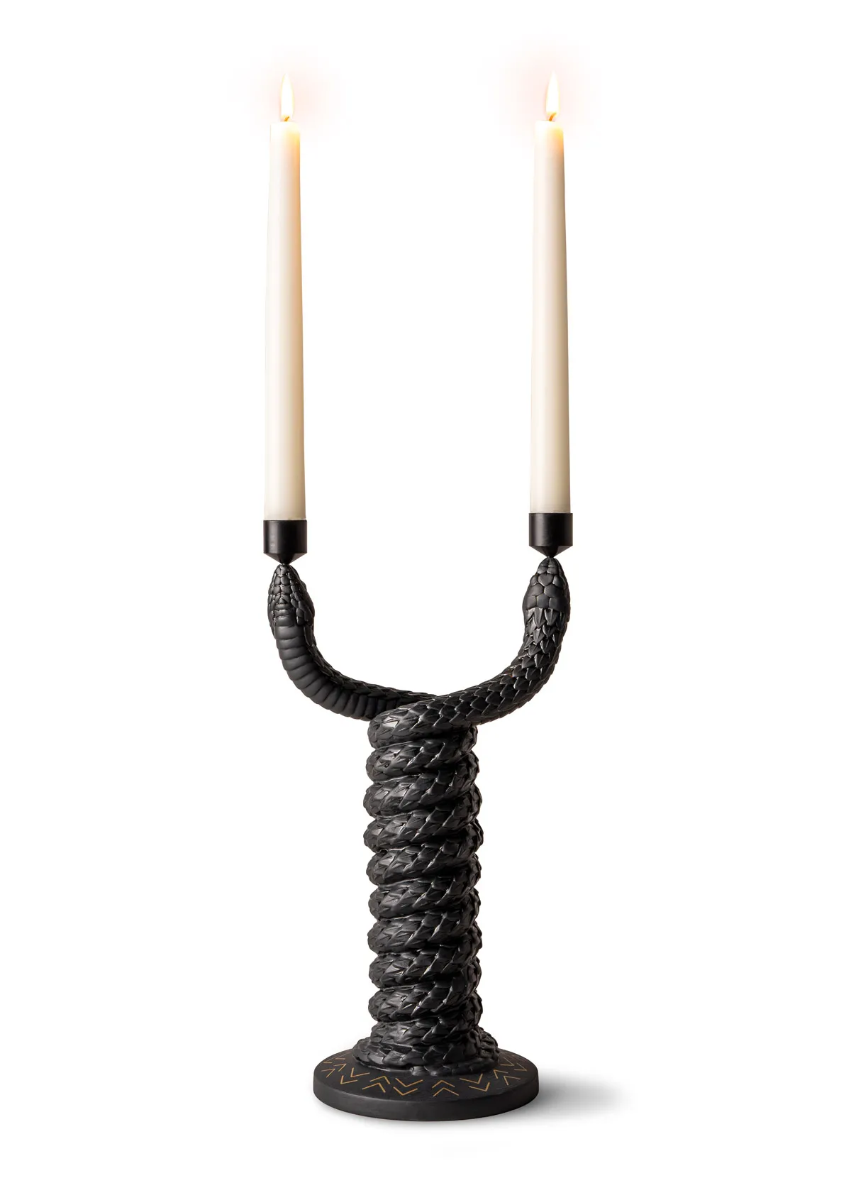 Snakes candleholder by Lladro — Porcelain Figurine