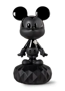 Lladro - Mickey Total Black Sculpture
