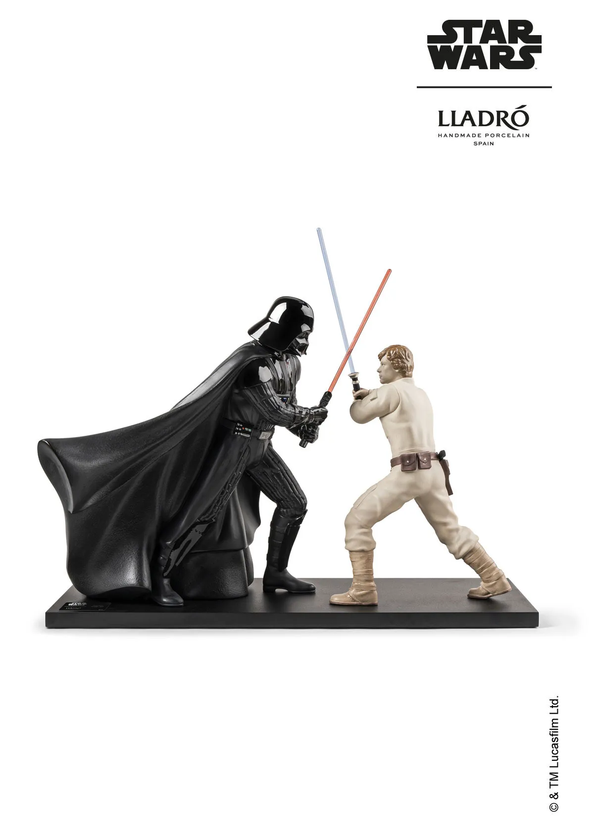 Bespin Battle Sculpture. Limited Edition by Lladro — Porcelain Figurine