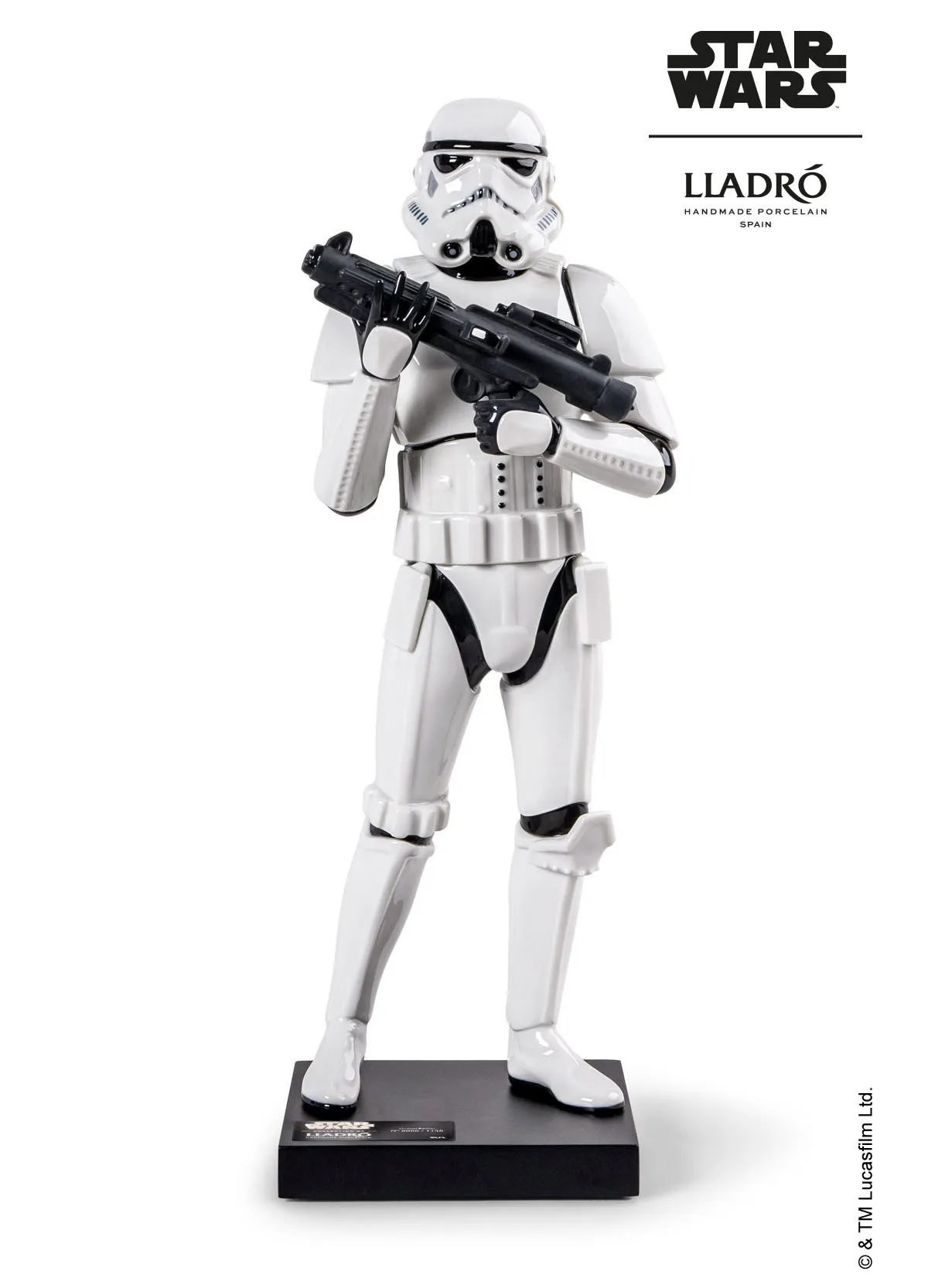 Stormtrooper (version 2) Sculpture. Limited Edition by Lladro — Porcelain Figurine