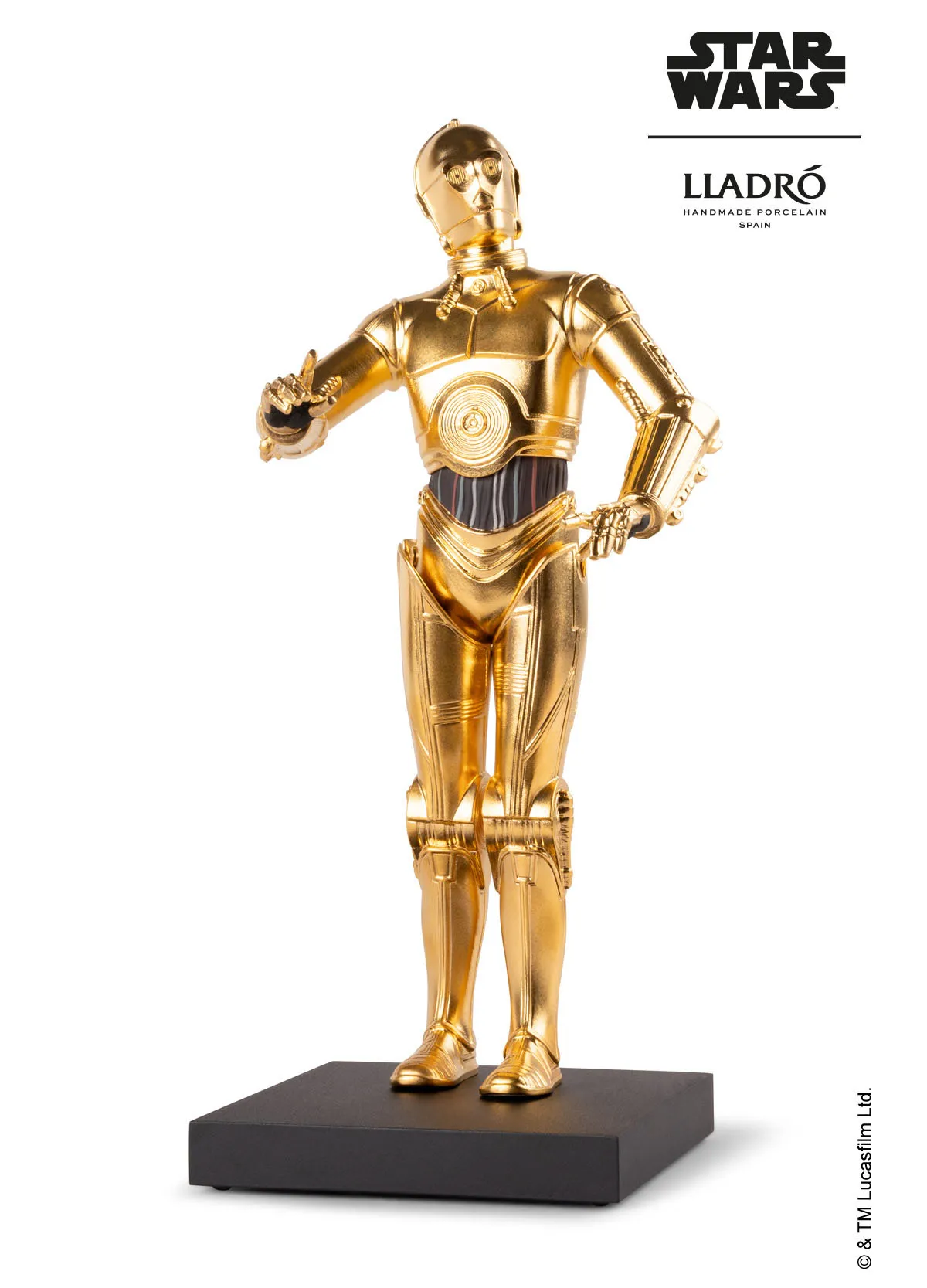 C3PO Sculpture by Lladro — Porcelain Figurine
